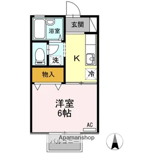 グランシャリオ【2階】の間取り
