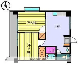 レジデンス華【1階】の間取り