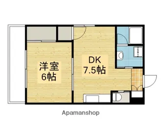 松本ビル【4階】の間取り