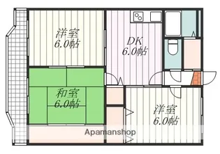 ベルローズ【1階】の間取り