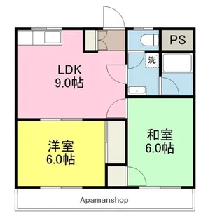 大西ビル【2階】の間取り
