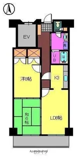 グランドール小坂【4階】の間取り