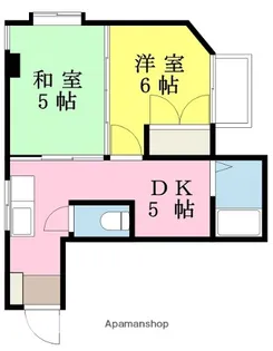 2Kの間取り画像