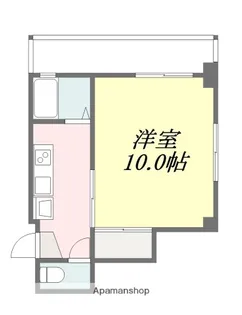 亀田ビル【501号室】の間取り