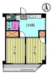 グリーンコート【3階】の間取り