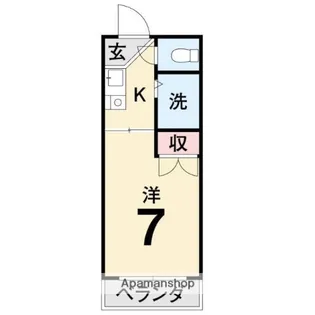 エーデルハイム木屋町【2階】の間取り