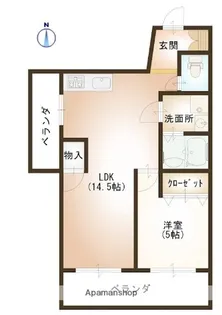 ライブタウン道後【6階】の間取り