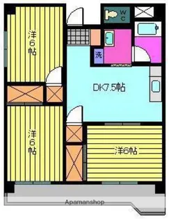 第85杉フラット【701号室】の間取り