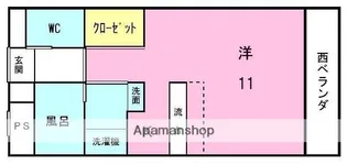 ピアタワー【6階】の間取り