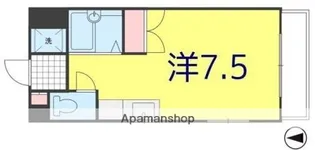 ブランフォーレ山越【4階】の間取り