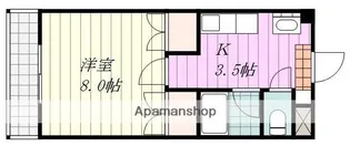 ダイヤモンドベイ余戸1【4階】の間取り