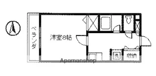 メゾン・ド・エラン【1階】の間取り