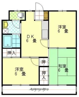 藤マンション【2階】の間取り