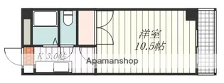 リビエール天山【307号室】の間取り