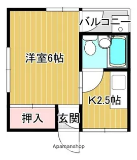 田中ビル【3階】の間取り