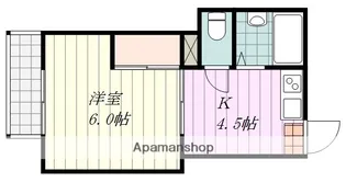 メゾンばんば【4階】の間取り