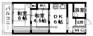樋口マンション【2階】の間取り