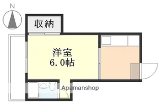 味酒ハイツ【3階】の間取り