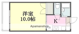 佐伯ビル【2階】の間取り