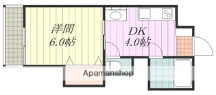 サンライズマンション【4階】の間取り