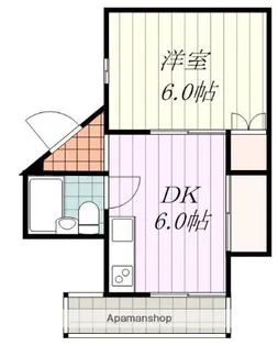 松浦第二ビル【302号室】の間取り
