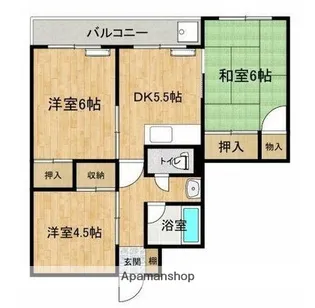 そごうマンション【3階】の間取り