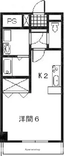 重信マンション【2階】の間取り