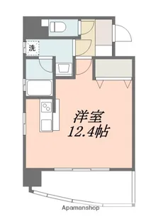 1Rの間取り画像