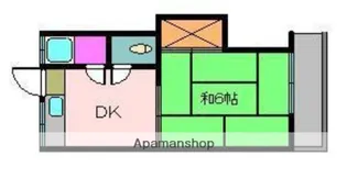 コーポ竹原【2階】の間取り