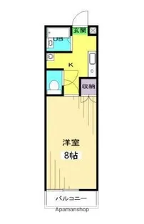 リージェント タマイ【302号室】の間取り