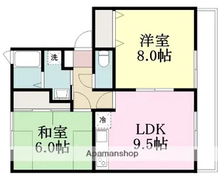 サンガーデン余戸 B棟【1階】の間取り