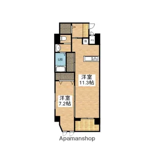 ジュエルミサワ・15【4階】の間取り