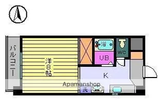 ピュアジュネスM・J・K【5階】の間取り