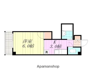 メゾン村上【402号室】の間取り