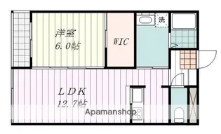 Kappa land【4階】の間取り
