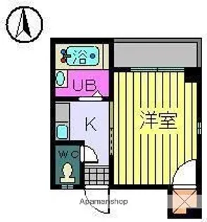 キャンパスKREIS【303号室】の間取り