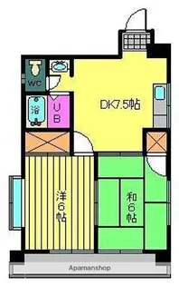 ピロティ小坂【3階】の間取り