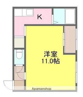 マイムビルハイツ【2階】の間取り