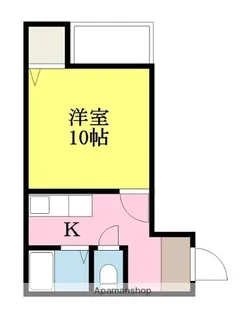 マイムビルハイツ【1階】の間取り