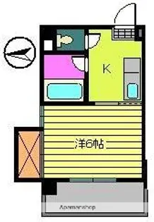 ジョイフラットⅡ【3階】の間取り