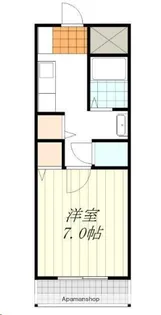 1Kの間取り画像