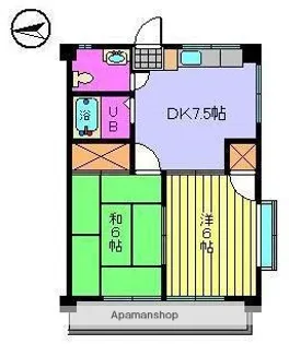フォルテ愛光【202号室】の間取り