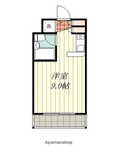 ネオハイツ南松山【215号室】の間取り