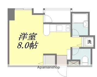 ネオハイツ南松山【219号室】の間取り