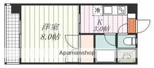 ドムス土居田【3階】の間取り