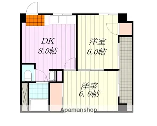 フォレスト二宮【2階】の間取り