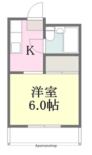 八束ビル【2階】の間取り