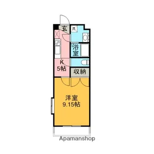 グローブハイツ【303号室】の間取り