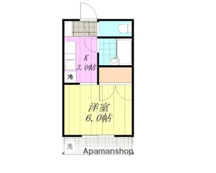 富士ハイツ【2階】の間取り