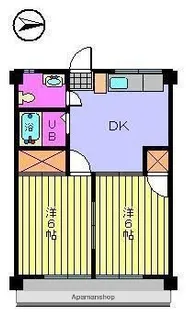天山ハイツⅠ【4階】の間取り